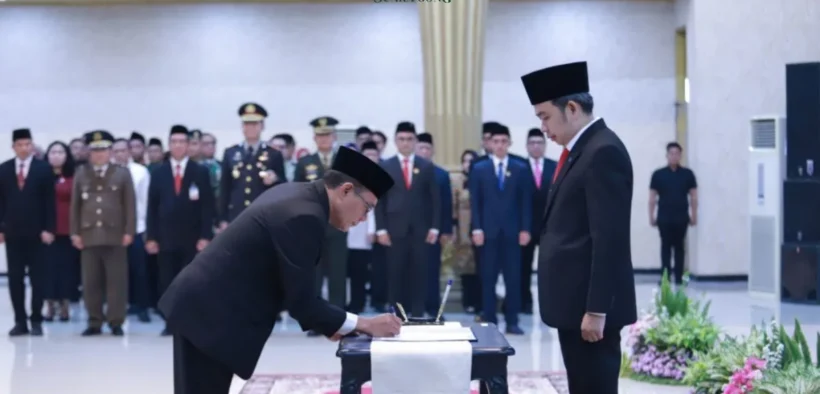 Pelantikan Pj. Sekda Jember, Bupati Fawait Soroti Pentingnya Sinergi Birokrasi