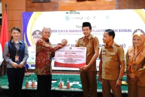 Percantik Kawasan UMKM, Bank Jatim Revitalisasi Seputaran Pendopo Trenggalek