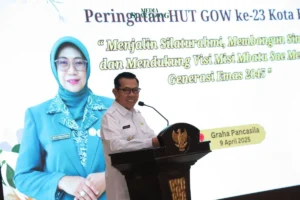 Peringati HUT Ke-23 Gabungan Organisasi I Wanita (GOW) Kota Batu