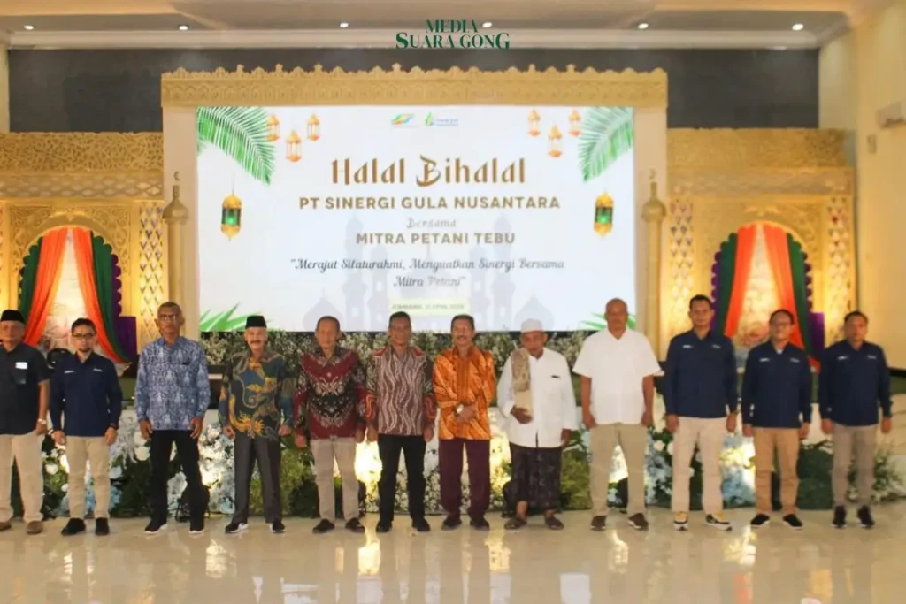 PT SGN gelar Halal Bihalal bersama mitra petani tebu dengan tema "Merajut silaturahmi, menguatkan sinergi bersama mitra tani",