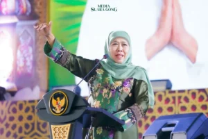 Khofifah Emil Halal Bihalal Bersama 8.000 UMKM dan BUMD