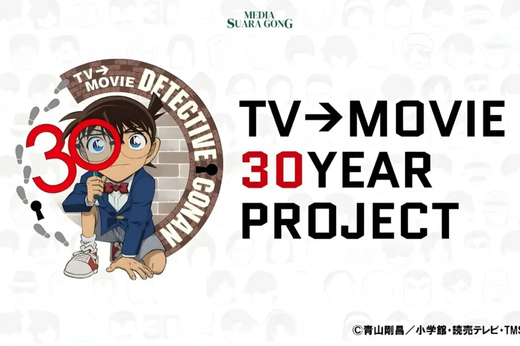 Salah satu Anime legendaris Detective Conan akan merayakan ulang tahunnya yang ke- 30 tahun pada Januari 2026 mendatang.