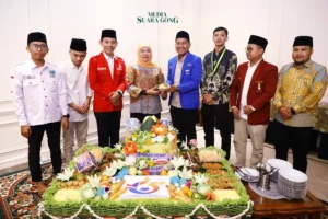 Gubernur Khofifah Syukuran Harlah PMII Bareng Cipayung Plus 