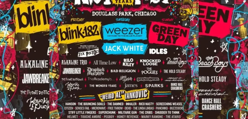 Blink-182 dan Green Day Jadi Headliner Riot Fest 2025: Perayaan 20 Tahun di Douglass Park Chicago
