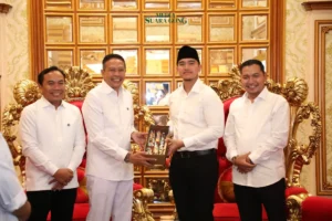 Ketua Umum PSI Kaesang Silahturahmi ke Wali Kota Malang