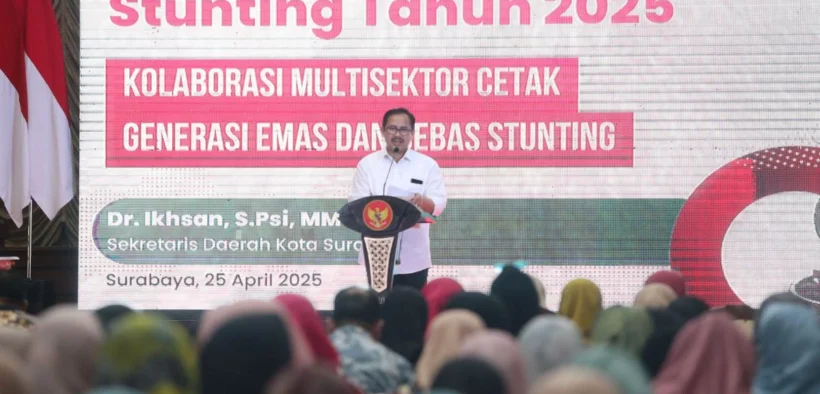 Surabaya kembali menunjukkan tajinya dalam upaya menekan angka stunting. Lewat agenda bertajuk Rembuk Stunting 2025