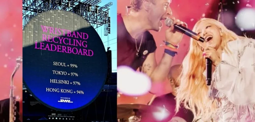 Dari enam konser Coldplay, 99 persen penonton di Korea Selatan, Seoul mengembalikan gelang LED ramah lingkungan (Xylobands)