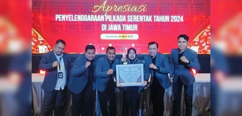 KPU Kota Probolinggo Raih Peringkat 3 Terbaik Nasional Pengelolaan Pilkada 2024