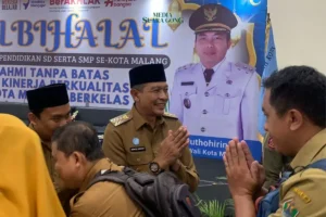 Halalbihalal dengan Guru Wali Kota Wahyu Tekankan Pentingnya Kompetensi Guru