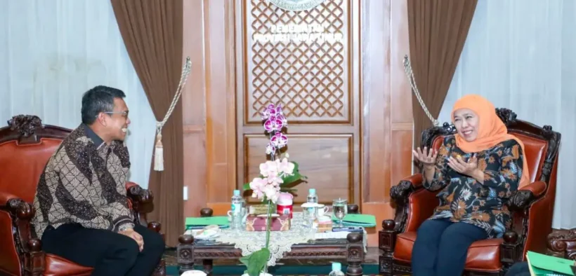 Gubernur Khofifah Kembali menegaskan bahwa Jawa Timur (jatim) berposisi sebagai tulang punggung produksi tebu dan gula nasional