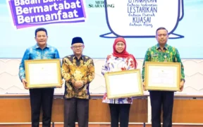 Jawa Timur (Jatim) sebagai provinsi dengan jumlah peserta Uji Kemahiran Berbahasa Indonesia (UKBI) terbanyak selama periode 2021 hingga 2024.