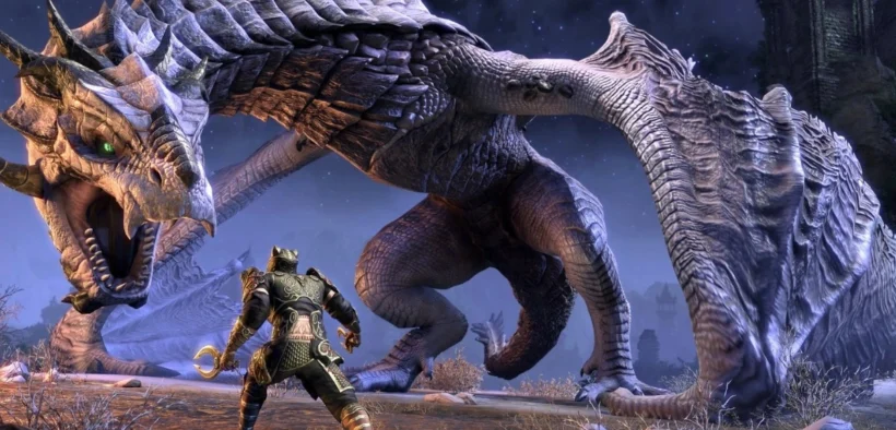 The Elder Scrolls adalah seri game yang memiliki berbagai makhluk mengerikan (Sumber: Alphacoders.com)