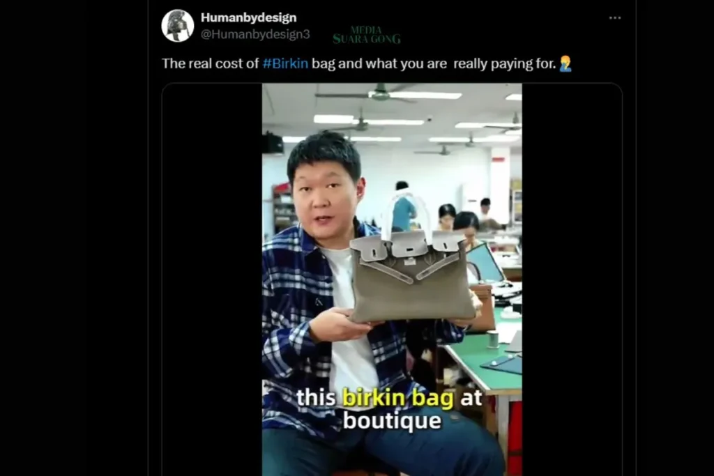 Viral di TikTok, Banyak Brand Mewah Dibuat di China dengan Biaya Produksi Murah