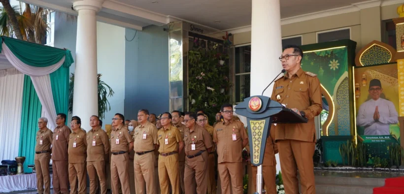 walikota batu pimpin apel