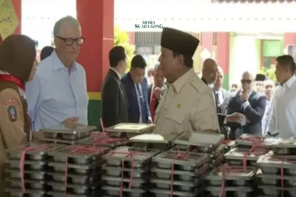Bill Gates Observasi Program Makan Bergizi Gratis, Namun Gates Foundation Belum Terlibat