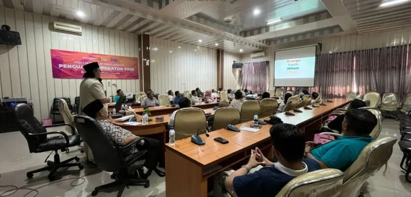 Diskominfo Jember Gelar FGD Penguatan Operator PPID