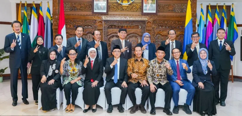 Gubernur Khofifah Apresiasi Terpilihnya Prof Madyan Sebagai Rektor UNAIR 2025–2030