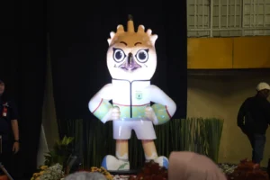 Maskot Pekan Olahraga Provinsi (Porprov) IX Jawa Timur (Jatim) 2025 Saeba
