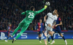 Inter dan Barca harus puas bermain imbang tadi pagi (Tangkap Layar oleh: Galih)