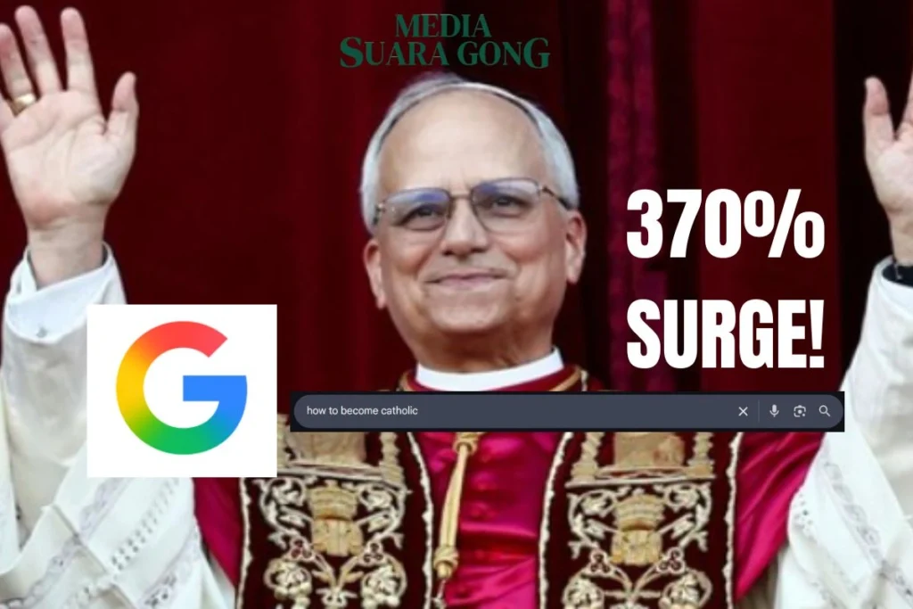 Kata Pencarian “Bagaimana Cara Masuk Katolik” Naik 370 Persen Setelah Paus Leo Resmi Dilantik