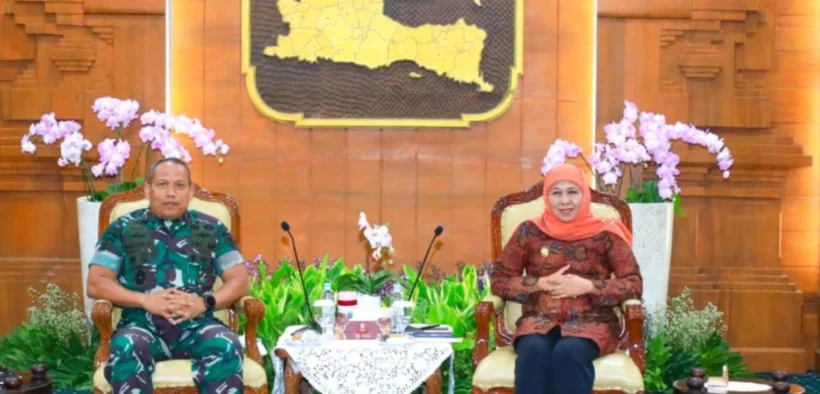 Khofifah bertemu perwakilan Kostrad 2 Malang (Foto oleh: Wahyu)