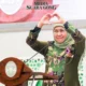 Khofifah mengunjungi harlah Muslimat NU ke 79 di Kabupaten Malang (Foto oleh: Wahyu)