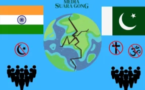 Konflik India dan Pakistan timbulkan polarisasi global baru (Ilustrasi oleh: Galih)