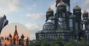 Melihat kemegahan Gereja Katedral Angkatan Bersenjata Rusia (Ilustrasi oleh: Galih)