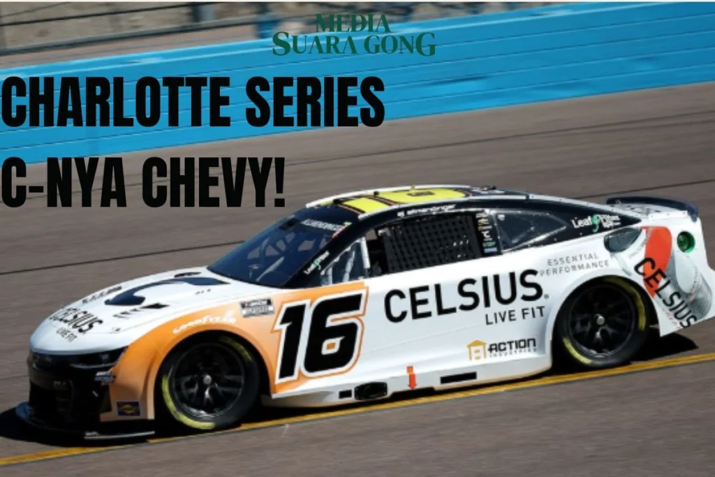 Mobil Chevrolet ZL 1 Allmendinger tempati posisi keempat dalam race di Charlotte, menjadikan Chevrolet sebagai mobil paling dominan dalam balapan mobil stok itu (Tangkap Layar oleh: Galih)