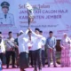 Pj. Sekda Jember Lepas 2.261 Jamaah Calon Haji di Alun-Alun Tanggul