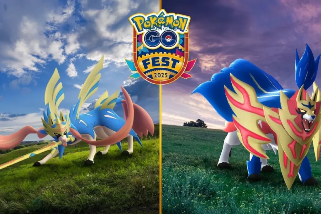 Pokémon GO Fest 2025 Hadirkan Form Baru Zacian dan Zamazenta!