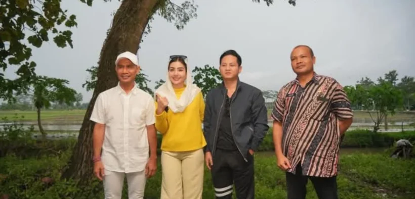 Novita Hardiny, istri Bupati Trenggalek sekaligus anggota Komisi VII DPR RI Mengundang Pemilik pusat oleh-oleh Krisna Bali, Gusti Ngurah Anom