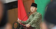 Bupati Trenggalek Muchamad Nur Arifin, tanggapi pernyataan Ketua DPRD Trenggalek terkait pemilihan diksi adil dan makmur dalam visi pembangunan daerah saat kampanye