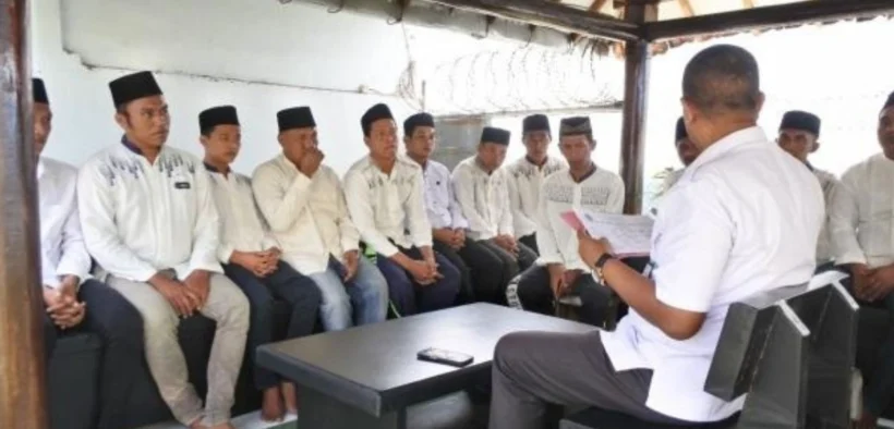 Rumah Tahanan Negara (Rutan) Kraksaan, Kabupaten Probolinggo Selenggarakan Sidang TPP evaluasi Warga Binaan Secara Humanis