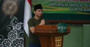 Bupati Arifin saat hadiri pengukuhan Majelis Ulama Indonesia (MUI) Kecamatan se Kabupaten Trenggalek di Pendopo Manggala Praka Nugraha (Mil/Pers)