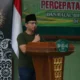 Bupati Arifin saat hadiri pengukuhan Majelis Ulama Indonesia (MUI) Kecamatan se Kabupaten Trenggalek di Pendopo Manggala Praka Nugraha (Mil/Pers)