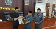 DPRD Kabupaten Trenggalek gelar rapat paripurna dengan agenda laporan Pansus Terkait LKPJ Bupati Trenggalek akhir Tahun Anggaran 2024