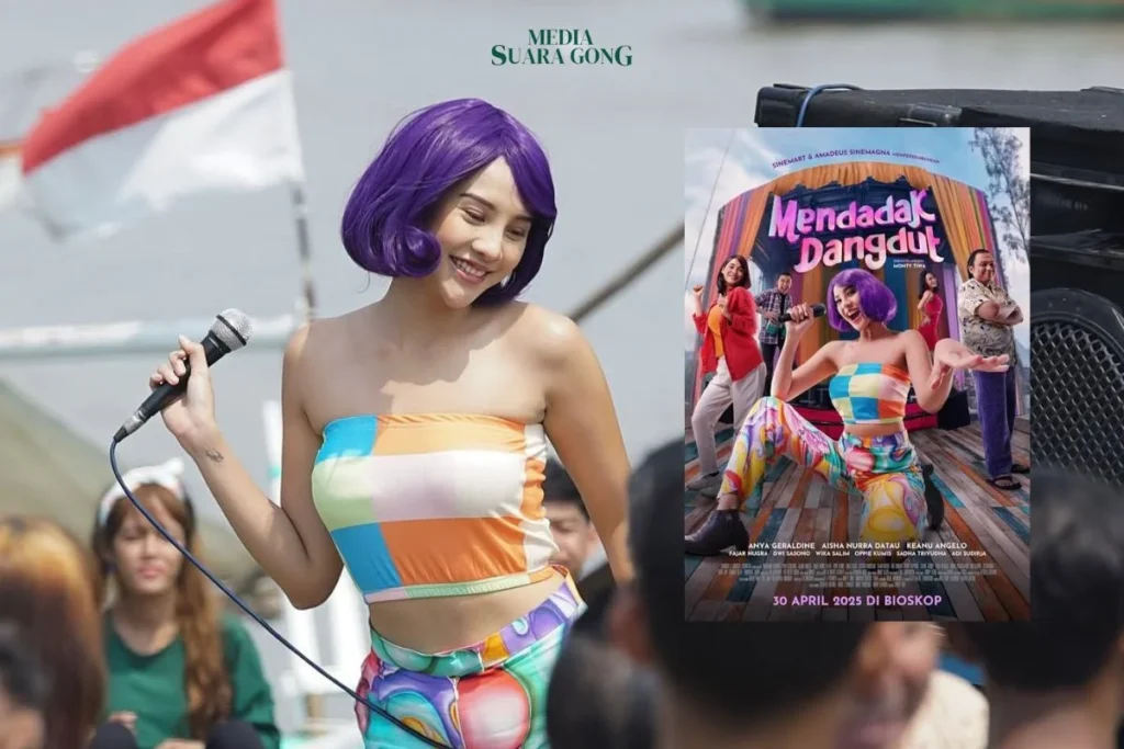 Anya Geraldine Memerankan Biduan dalam Film Mendadak Dangdut (Instagram/@anyageraldine)
