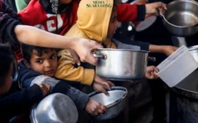 Ribuan anak Palestina di Gaza menghadapi kelaparan akut atau Total di tengah blokade ketat Israel, yang telah memutus akses sejak awal maret