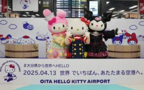Sambut Wisatawan Expo 2025: Jepang Resmikan Bandara Oita Hello Kitty