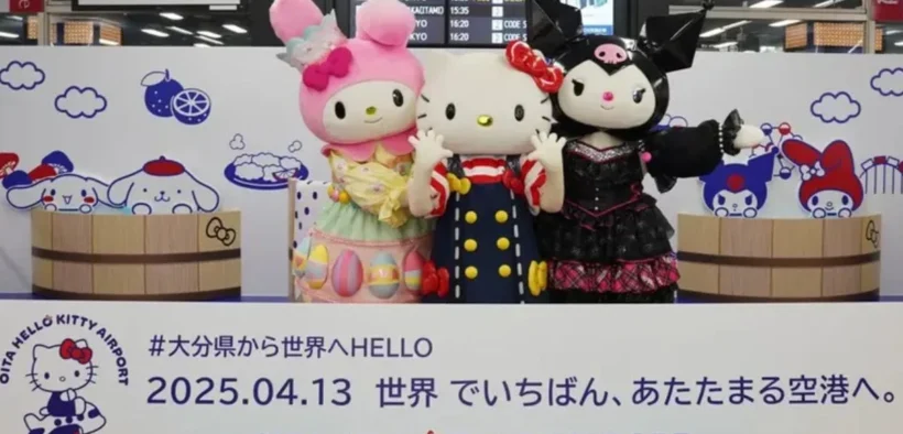 Sambut Wisatawan Expo 2025: Jepang Resmikan Bandara Oita Hello Kitty