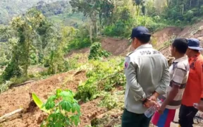 BPBD Jawa Timur Merespon cepat Bencana tanah longsor yang melanda Kabupaten Trenggalek, pada Senin sore (19/5/2025)