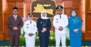 Gubernur Jawa Timur (Jatim) Khofifah Indar Parawansa melantik Bupati dan Wakil Bupati Magetan, Titipkan Program Strategis Pemerintah