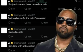 Kanye West tampaknya mulai menarik diri dari pernyataan kontroversialnya di masa lalu yang bernada antisemitisme