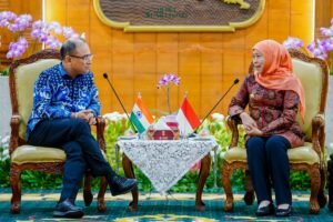 Dubes India Puji Khofifah, Jatim Siap Perkuat Kerja Sama Pendidikan