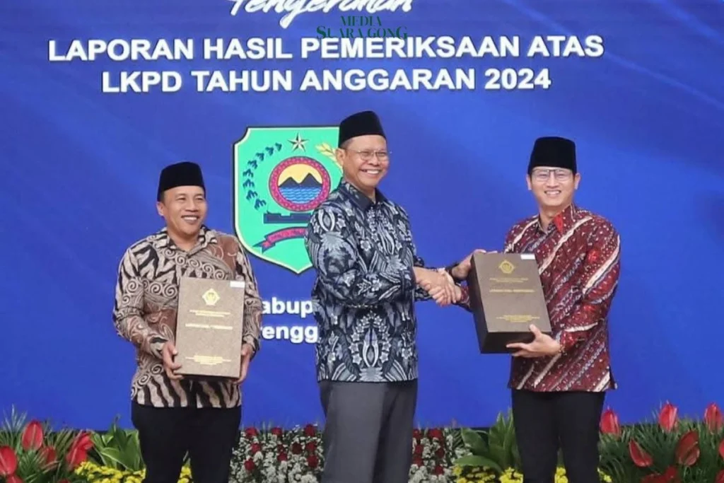 Trenggalek Kembali Raih Opini WTP, Bupati dan Ketua DPRD Terima LHP BPK