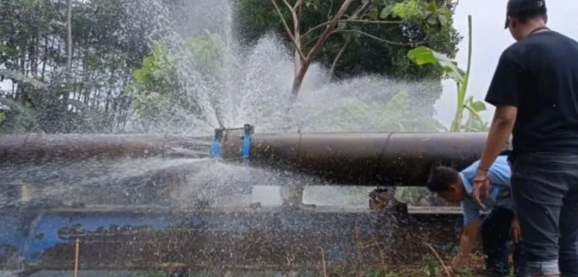 20 RIbu Warga Kota Probolinggo terdampak Pasokan air bersih karena Pipa Perumdam Bayuangga mengalami Bocor sejak Kamis, 29 Mei 2025