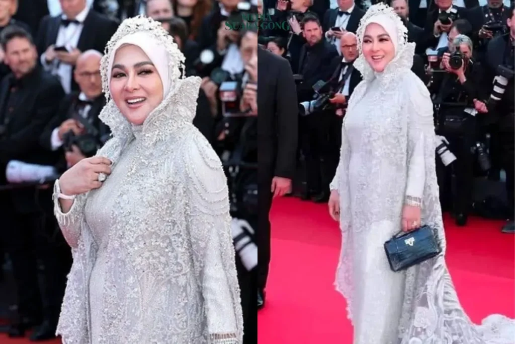 Gaya Menawan Syahrini di Red Carpet Cannes Film Festival 2025