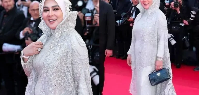 Gaya Menawan Syahrini di Red Carpet Cannes Film Festival 2025
