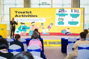 Kota Batu Sasar Wisatawan Lewat Guangzhou International Travel Fair 2025.